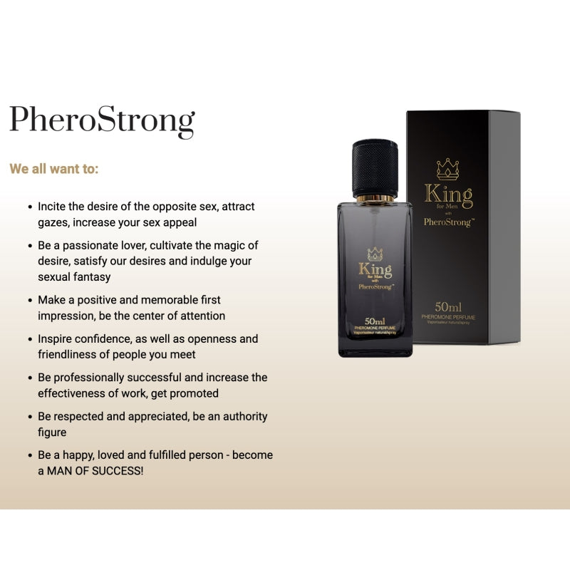 Духи с феромонами PheroStrong pheromone King for Men 50мл