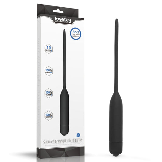 Силиконовый вибро катетр для уретры Silicone Vibrating Urethral Dilator