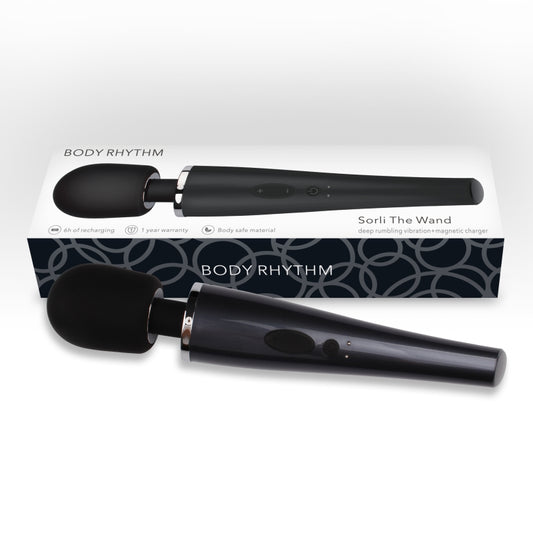 Вибростимулятор для женщин Body Rhythm Wand Sorli Black