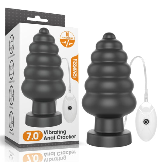 Крупная анальная пробка с вибрацией King Sized Vibrating Anal Cracker