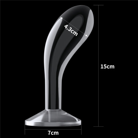 Безупречный прозрачный анальный стимулятор Flawless Clear Prostate Plug