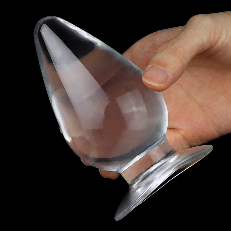 Безупречная прозрачная анальная пробка Flawless Clear Anal Plug