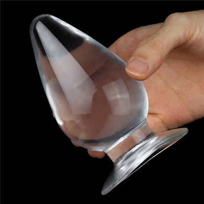 Безупречная прозрачная анальная пробка Flawless Clear Anal Plug