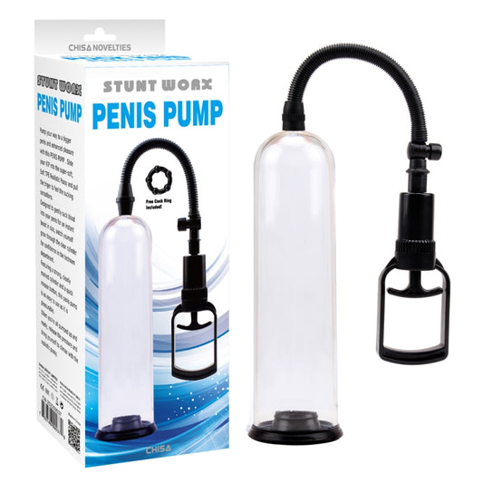 Вакуумная помпа для мужчин Stunt Worx Penis Pump