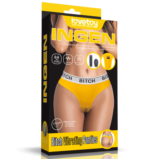 Вибрирующие трусики Bitch Vibrating Panties Small
