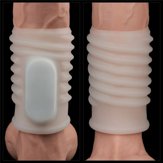 Насадка на пенис Vibrating Spiral Knights Ring