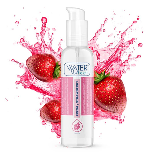 Лубрикант со вкусом клубники на водной основе Waterfeel Lube 175мл