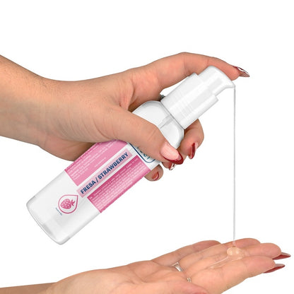 Лубрикант со вкусом клубники на водной основе Waterfeel Lube 175мл