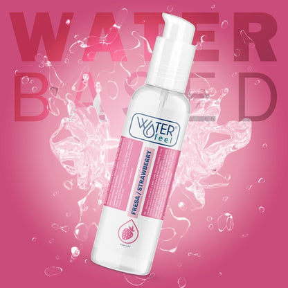 Лубрикант со вкусом клубники на водной основе Waterfeel Lube 175мл