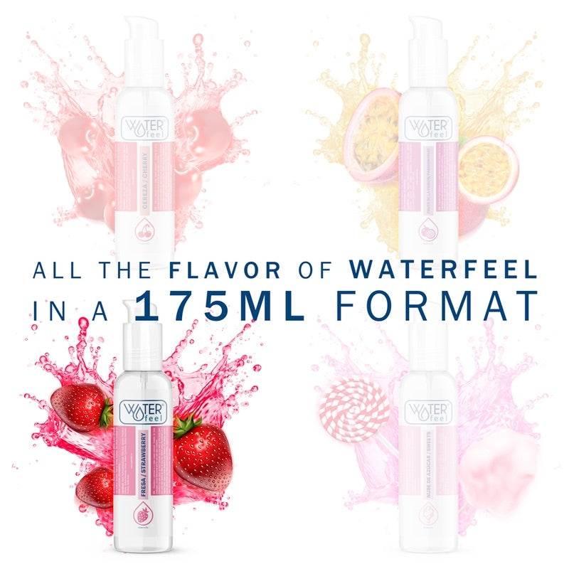 Лубрикант со вкусом клубники на водной основе Waterfeel Lube 175мл