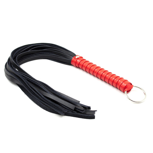 Черный бдсм набор с красной строчкой Luxury Red Line Bondage Kit 7 Pieces