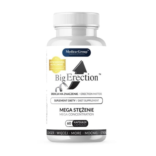 Капсулы для потенции и эрекции BigErection Capsules 60шт