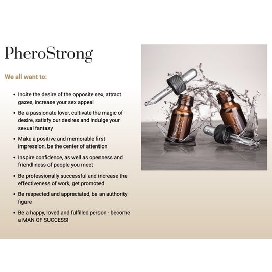 Концентрат феромонов PheroStrong Fragrance Free Concentrate for Men 7.5мл